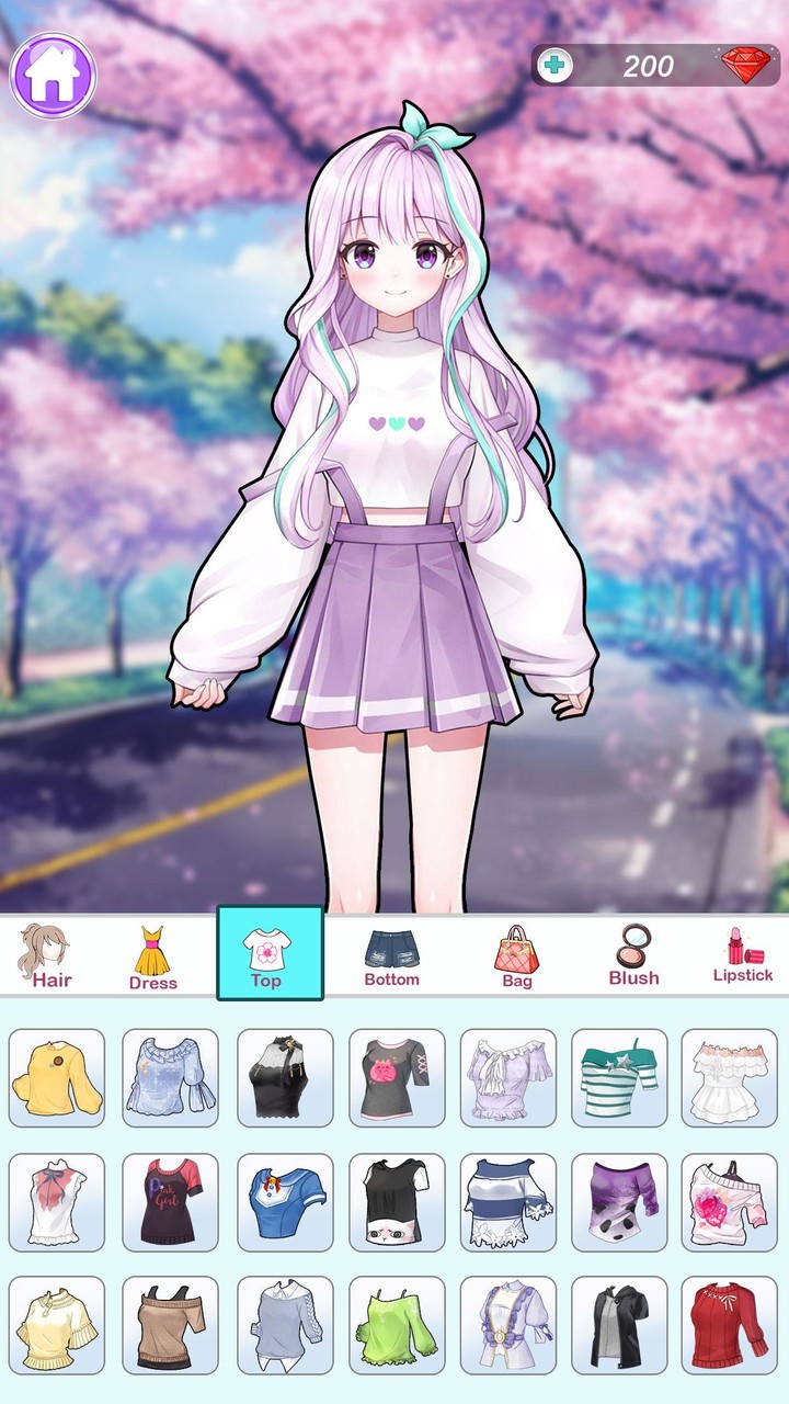 Anime Dress up and Makeup Game_playmods.net