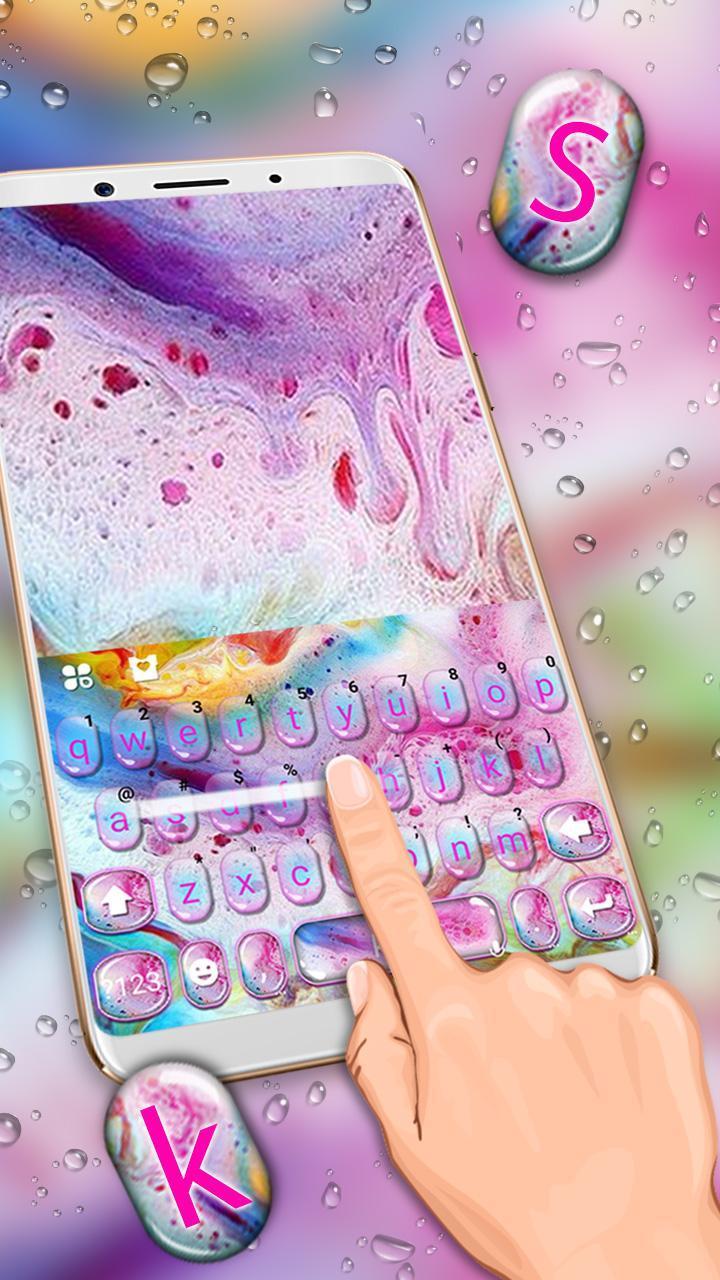 Bath Bubbles Keyboard Theme_playmods.net
