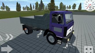 Maz 5551 truck mod For Simple Car Crash Physics Sim Mods