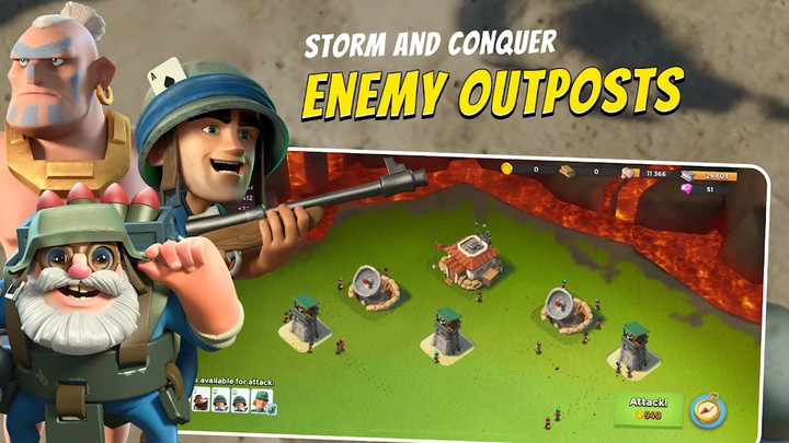 Boom Beach: War Strategy Game(Unlimited Money) screenshot image 5_playmods.net