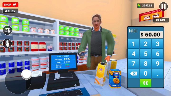 Supermarket Store Simulator 3D_playmods.net