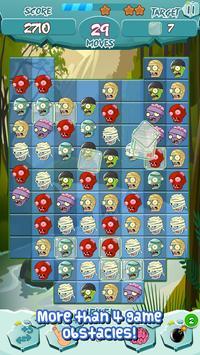 Zombie Match Smash(Mod APK) screenshot image 1_playmods.net