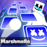 Marshmello Tiles Hop EDM Rush_playmods.net