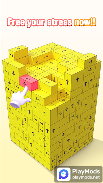 Tap master: Tap it 3D(Unlimited Resources) screenshot image 1_playmods.net