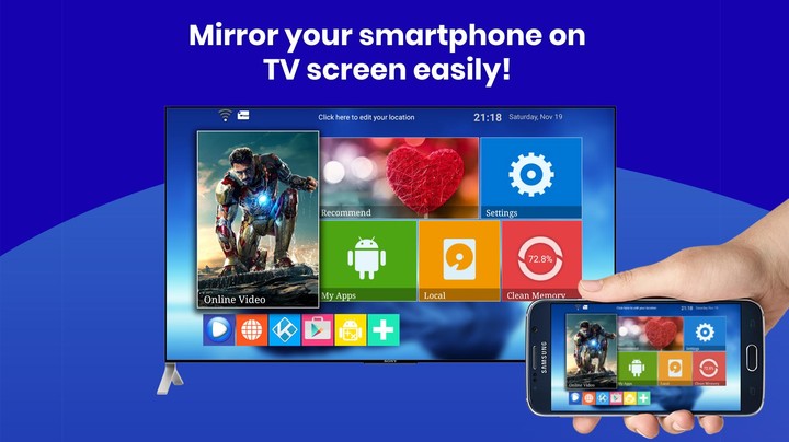Screen Mirroring For Samsung Smart TV_playmods.net