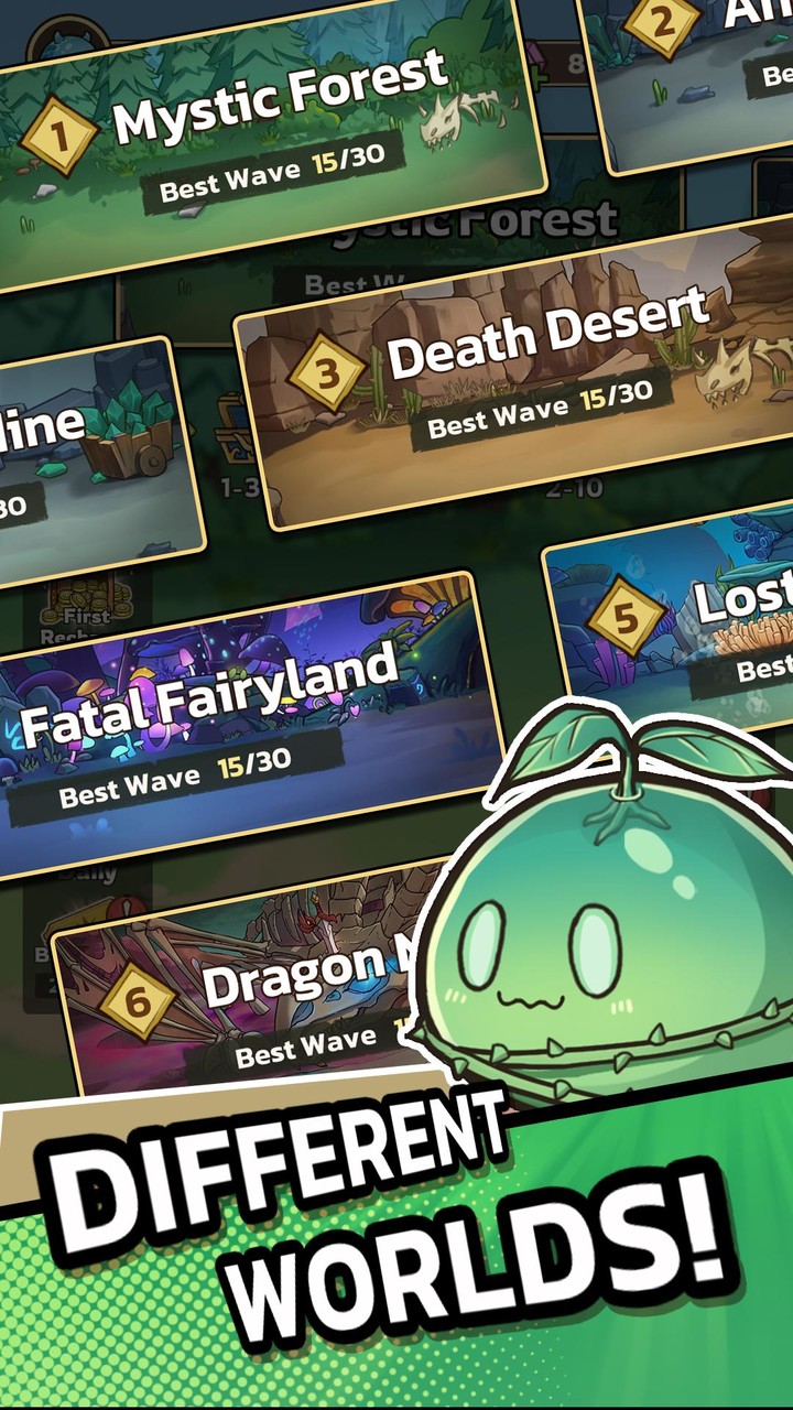 Slime Castle — Idle TD Game_playmods.net