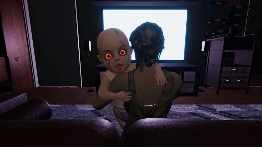 The Baby in Pink: Horror Game(No Ads) screenshot image 2_playmods.net