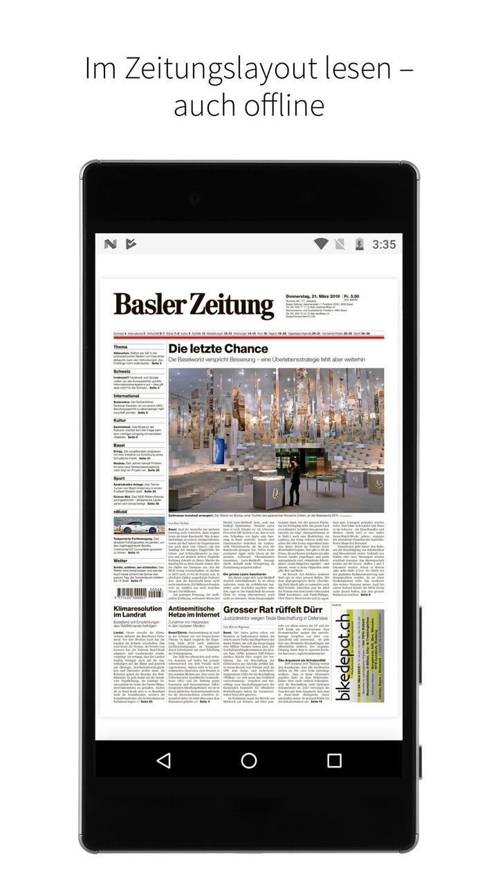 Basler Zeitung E-Paper_playmods.net