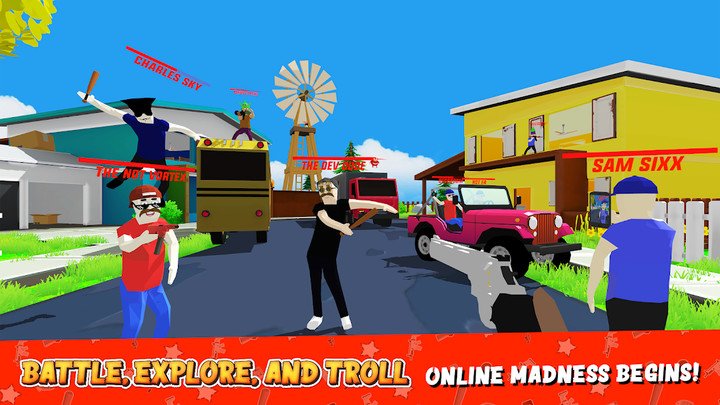 Dude Theft Wars: Online FPS Sandbox Simulator(All characters available) screenshot image 3_playmods.net
