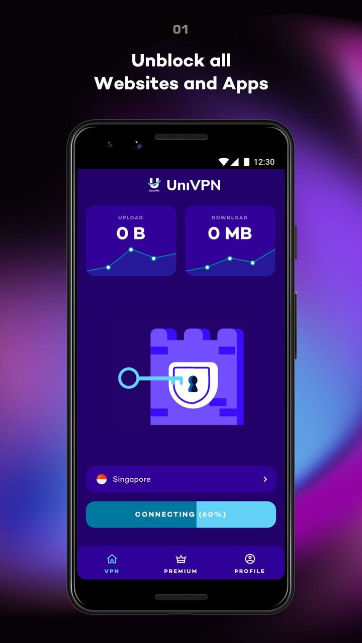 UniVPN: Private & Secure VPN_playmods.net
