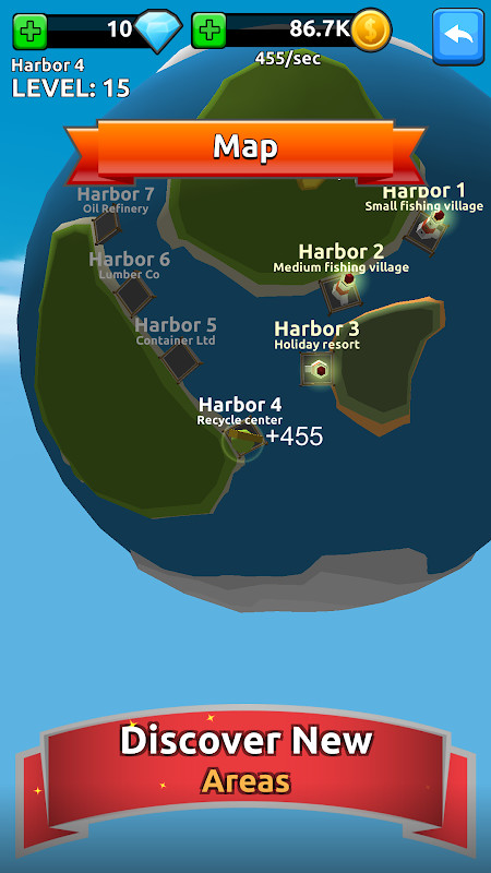 Harbor Tycoon Clicker_playmods.net