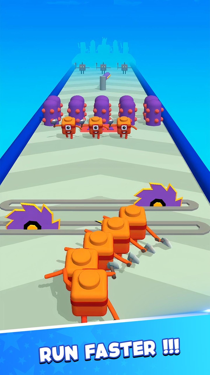 Merge Number Cube: Fam Run_playmods.net