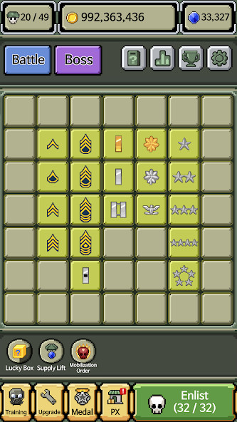 Raising Rank Insignia(Free purchase) screenshot image 2_playmods.net