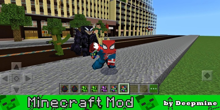 Spider-Man Minecraft Mod_playmods.net