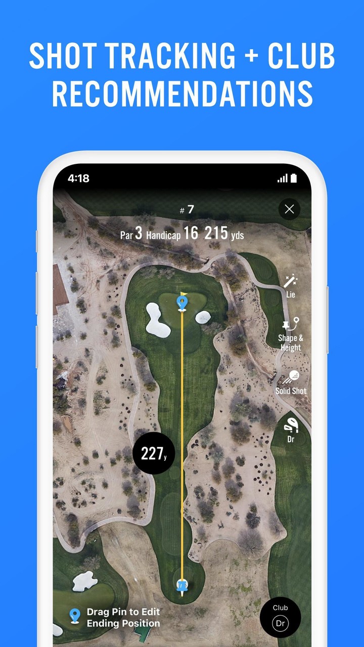 Golf GPS 18Birdies Scorecard_playmods.net