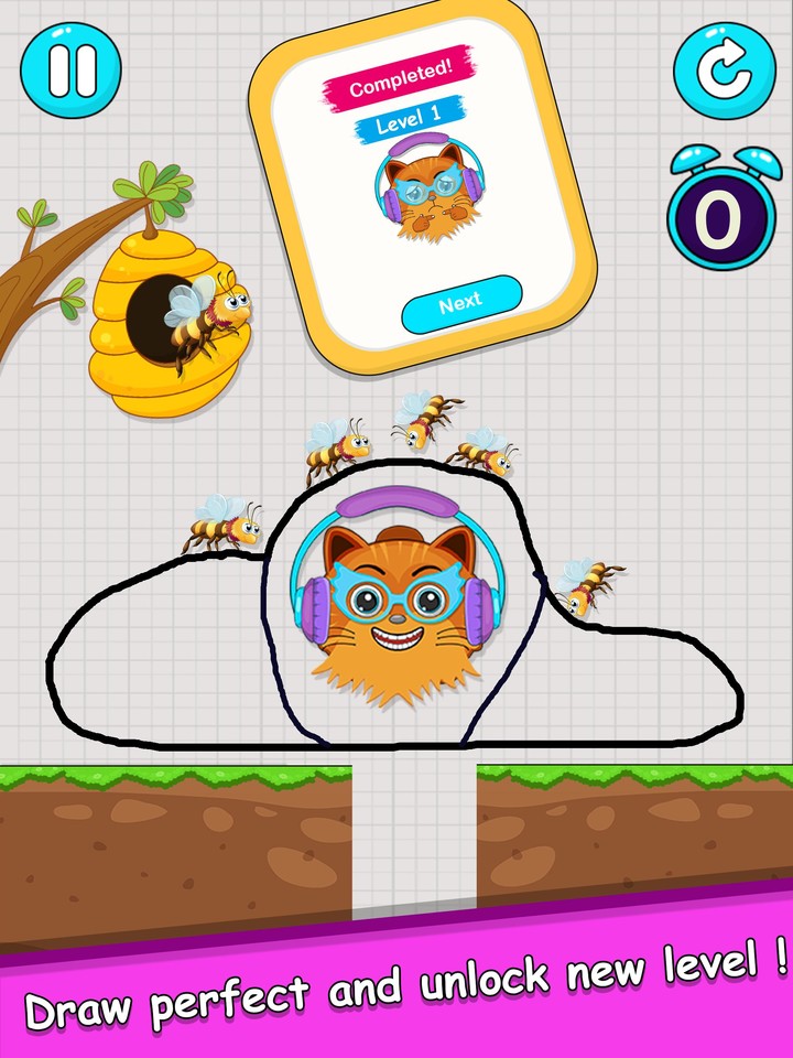 Cat Rescue: Draw To Save_playmods.net