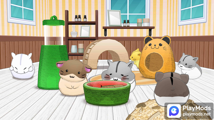 Hamster Life match and home(Unlimited Currency) screenshot image 2_playmods.net