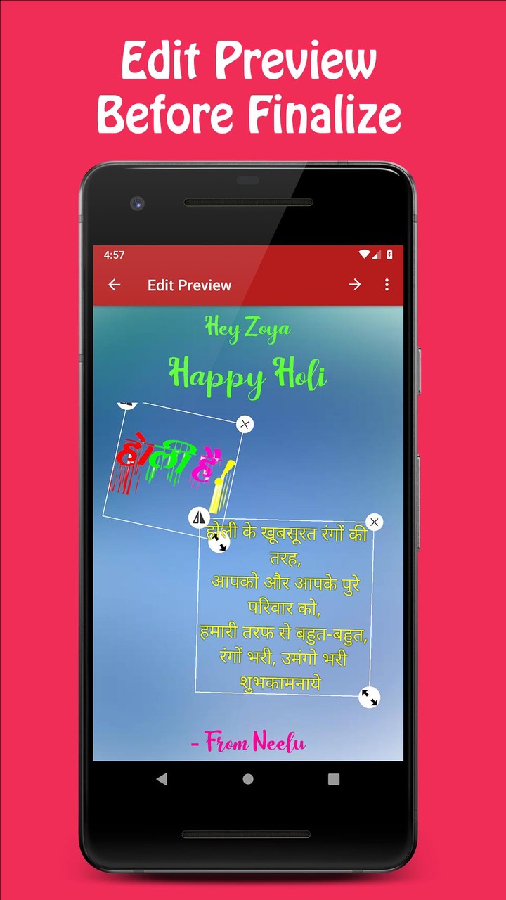 Happy Holi Greeting Card Maker 2021_playmods.net