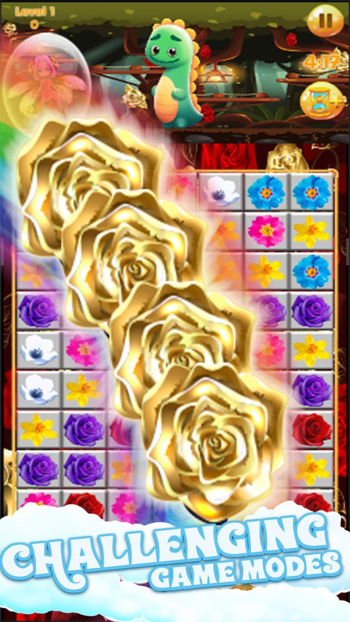 Flowers Blast - flower games_playmods.net