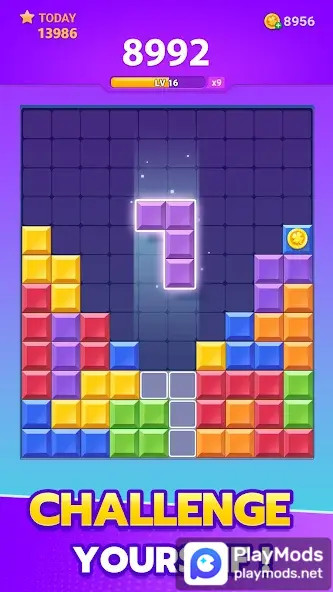 Block Crush: Block Puzzle Game(No Ads) screenshot image 2_playmods.net