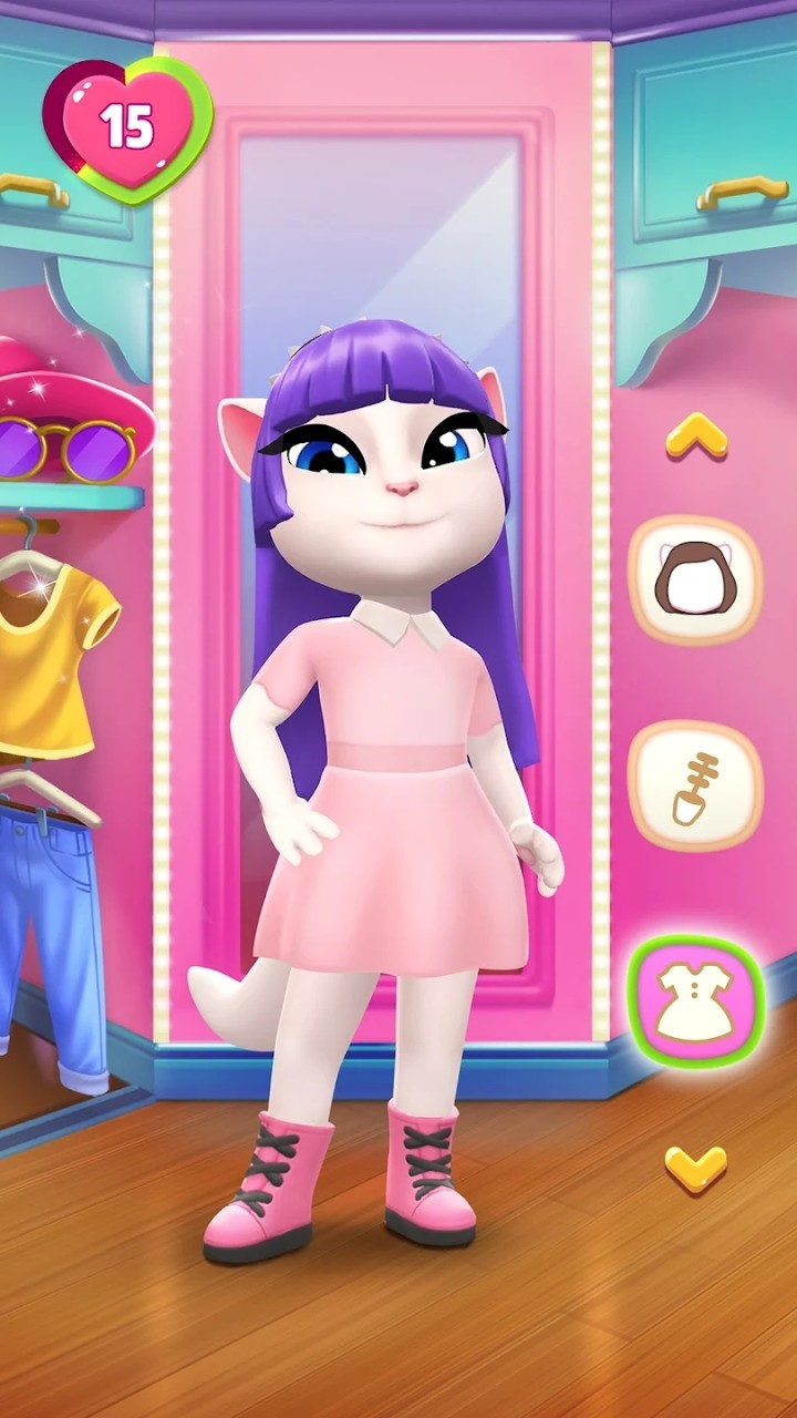 My Talking Angela 2(Unlimited Currency) screenshot image 2_playmods.net