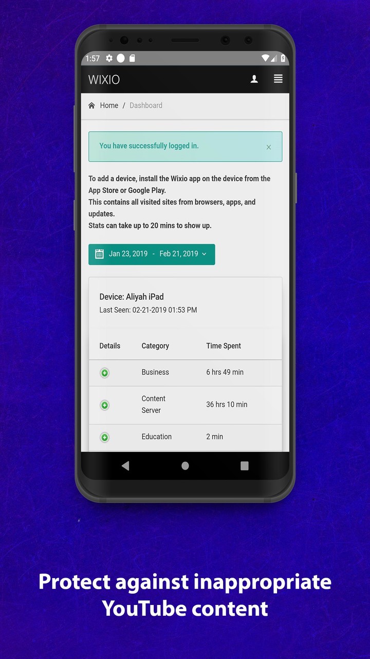 Wixio Parental Controls_playmods.net