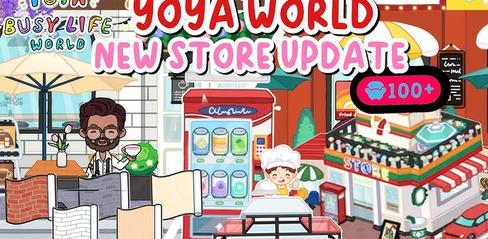YoYa Busy Life World 4.0 Update - New DIY Store Location - playmods.net