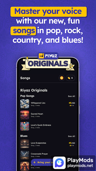 Riyaz: Practice, Learn to Sing(Premium Unlocked) screenshot image 4_playmods.net