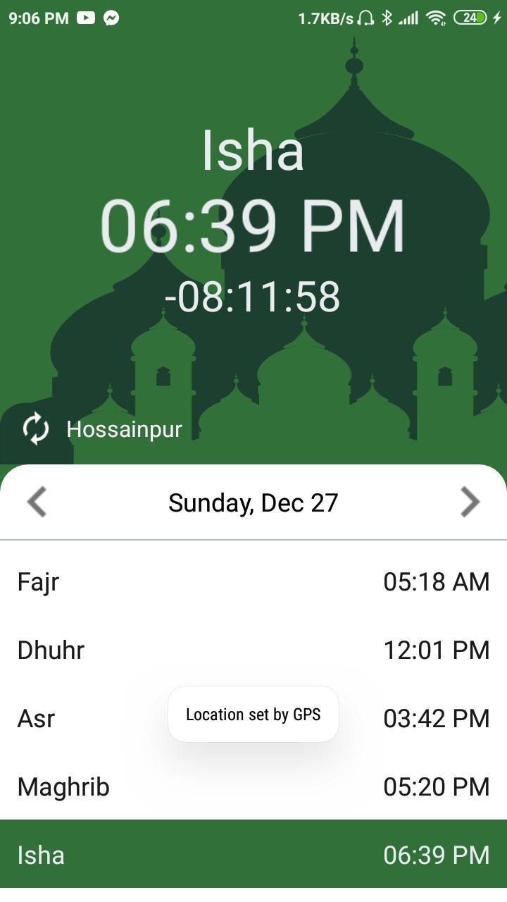 Salat Time - নামাযের সময়_playmods.net