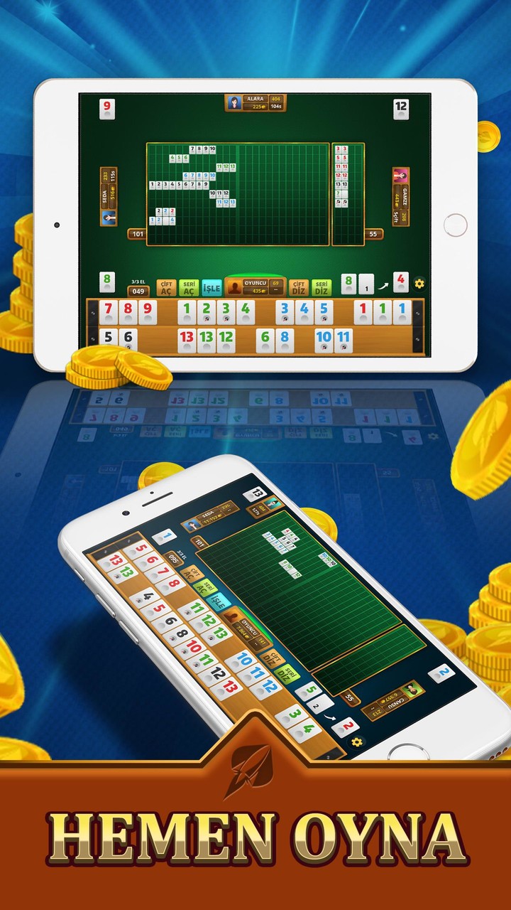 101 Okey İnternetsiz HD Yüzbir_playmods.net