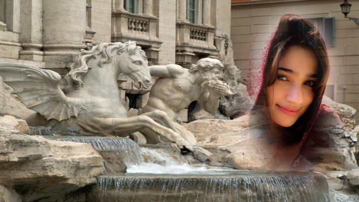 Fountain photo frame costume montage editor_playmods.net