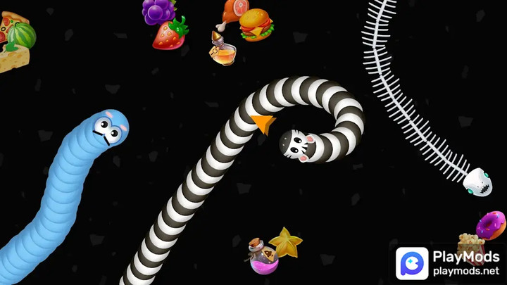 Snake Zone .io - Fun Snake(No Ads) screenshot image 5_playmods.net