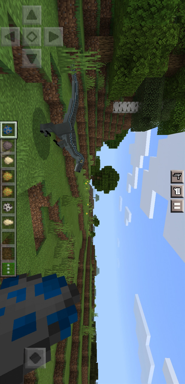 Minecraft(Dinosaur World Mod) screenshot image 1_playmods.net