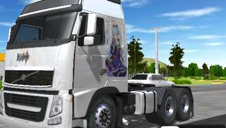 Genshin Kamisato Ayaka skin For  Truck Sim Brasil Mods