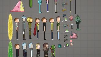 Rick and Morty For Melon Playground Mods
