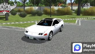 Mitsubishi 3000GT Twin Turbo Mod For Bus Simulator Indonesia Mods