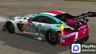 Mercedes-BENZ AMG GT3 EVO 2024 Goodsmile Racing Hatsune Miku Itasha For Grand Theft Auto: San Andreas(GTA) Mods