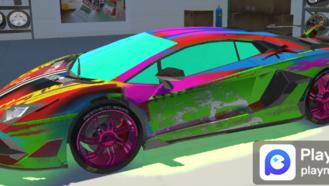 Graffiti style colorful Livery For Car Simulator 2 Mods