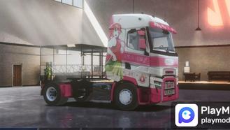A bride in five equal parts  May anime skin For Truckers of Europe 3 Mods