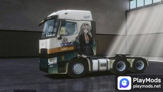 Honkai: Star Rail Flowing Firefly Full Set Skin (Renault T (High Top)) For Truckers of Europe 3 Mods