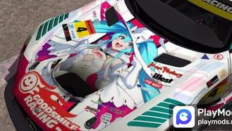 Mercedes-BENZ AMG GT3 EVO 2024 Goodsmile Racing Hatsune Miku Itasha For Grand Theft Auto: San Andreas(GTA) Mods