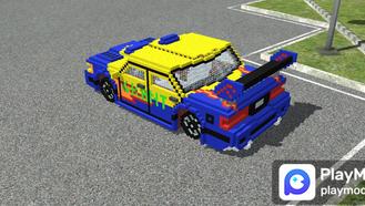 Minecraft Elegant Car Mod For Bus Simulator Indonesia Mods