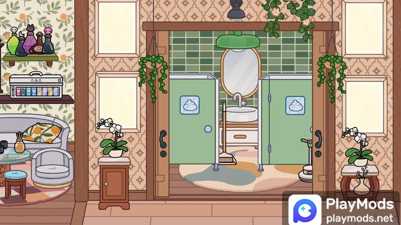 Warm Urban Renting a house（Bonsai Building） For Toca Life World Mods image 2 