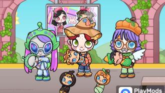 ET Alien Costume Pack (paid unlock archive) For Avatar World ® Mods