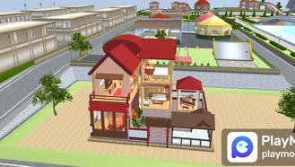 Ancient style homestead For SAKURA School Simulator Mods