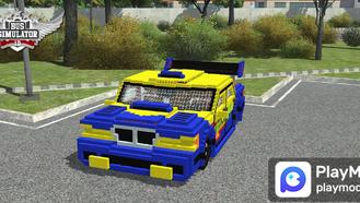 Minecraft Elegant Car Mod For Bus Simulator Indonesia Mods