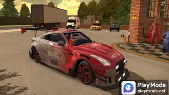 nissan god of war gtr skin For Car Parking Multiplayer Mods