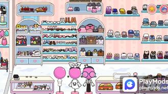 clutter style decoration and Collectors players  welfare For Miga Town: My World Mods