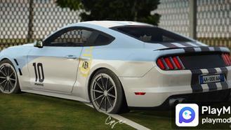Ford Mustang Argentine skin For Car Parking Multiplayer Mods