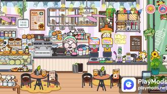 Outdoor coffee shop For Miga Town: My World Mods